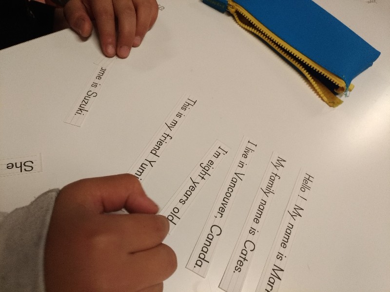 高松さぬキッズ英会話多肥上町教室レッスン風景